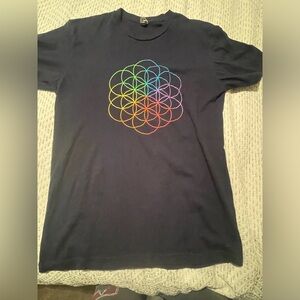 Official COLDPLAY A Head Full Of Dreams Concert shirt size Small color blue